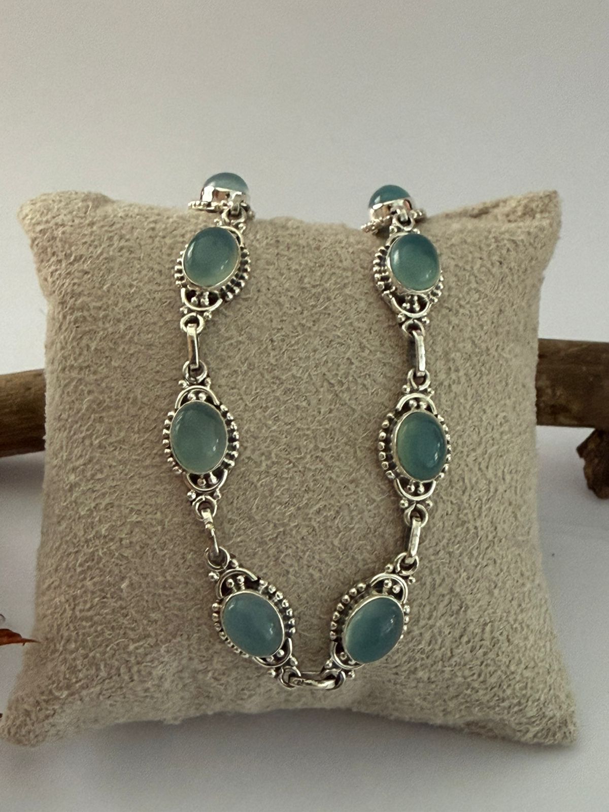 Pulseira Calcedônia