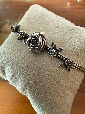 Bracelete Rosas Envelhecida
