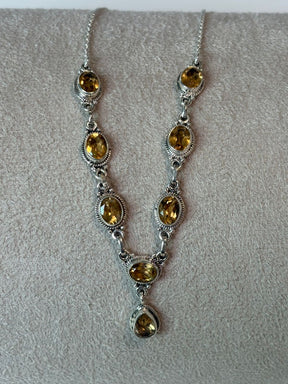 Colar Pedras de Citrino