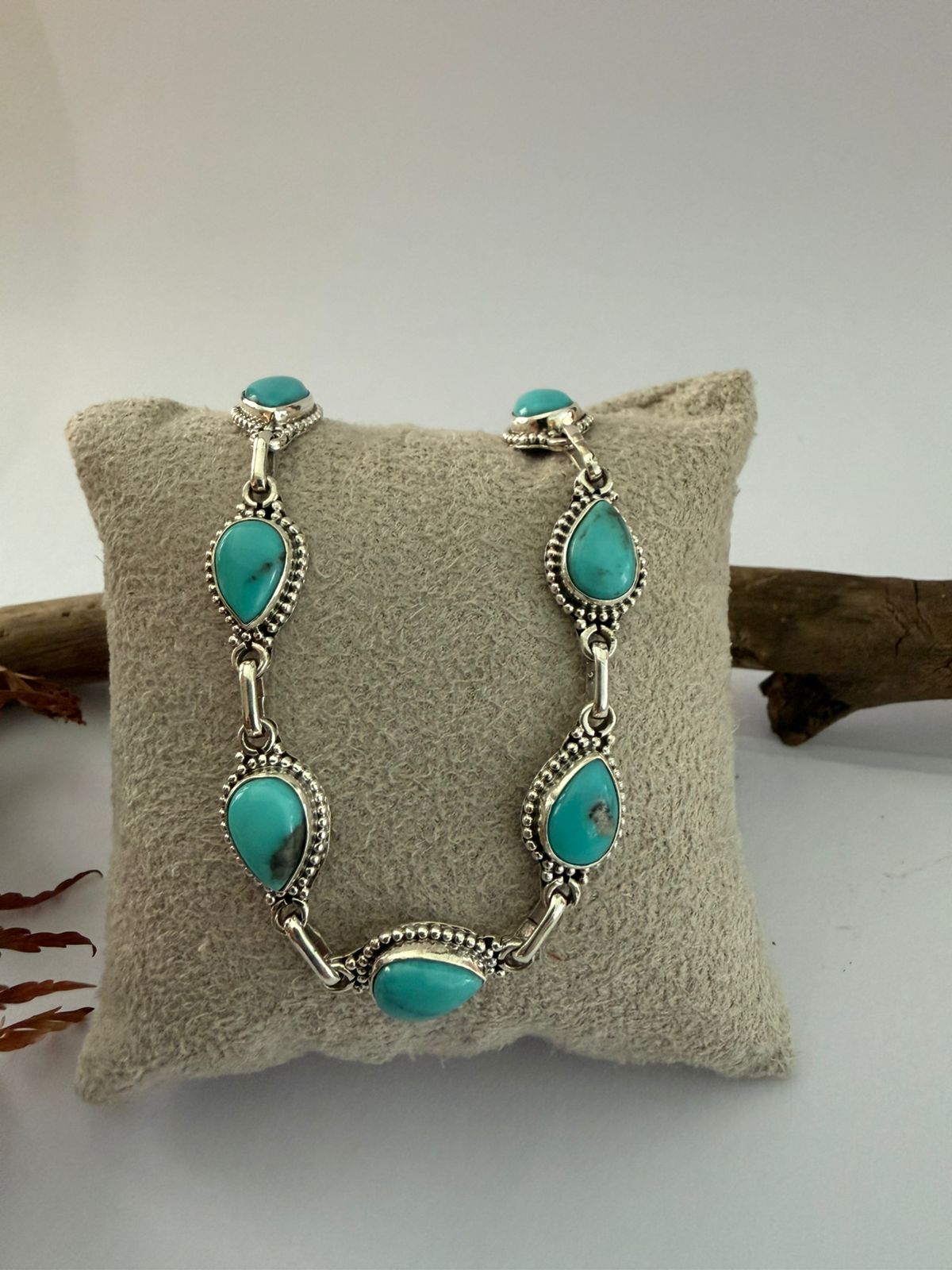 Pulseira Turquesa de Gota